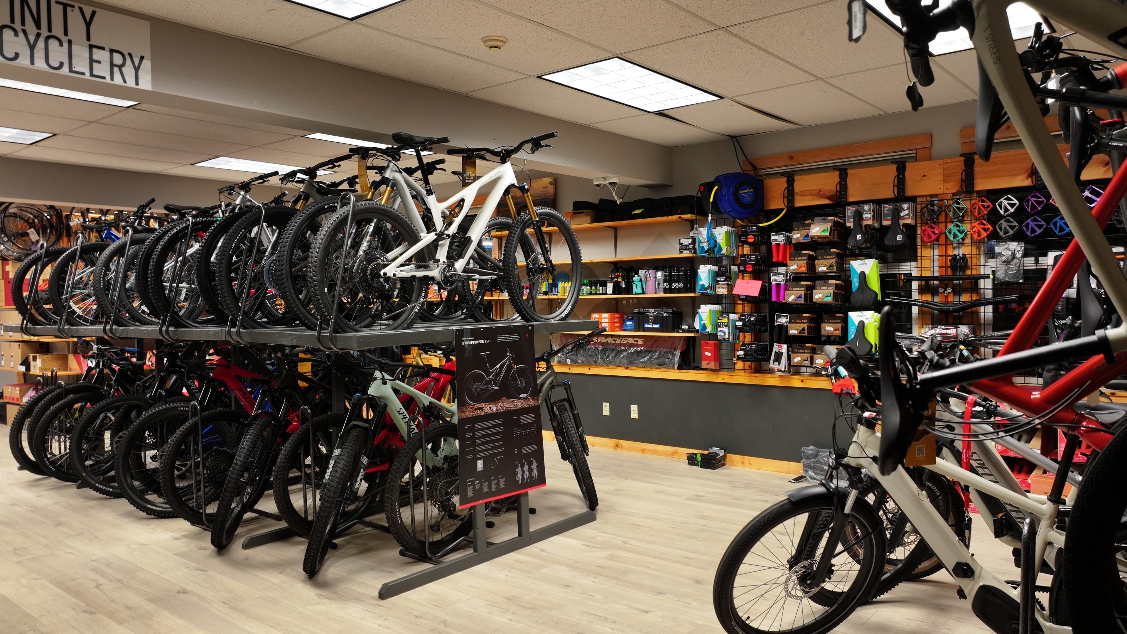 Infinity Cyclery bike shop — Poulsbo, WA